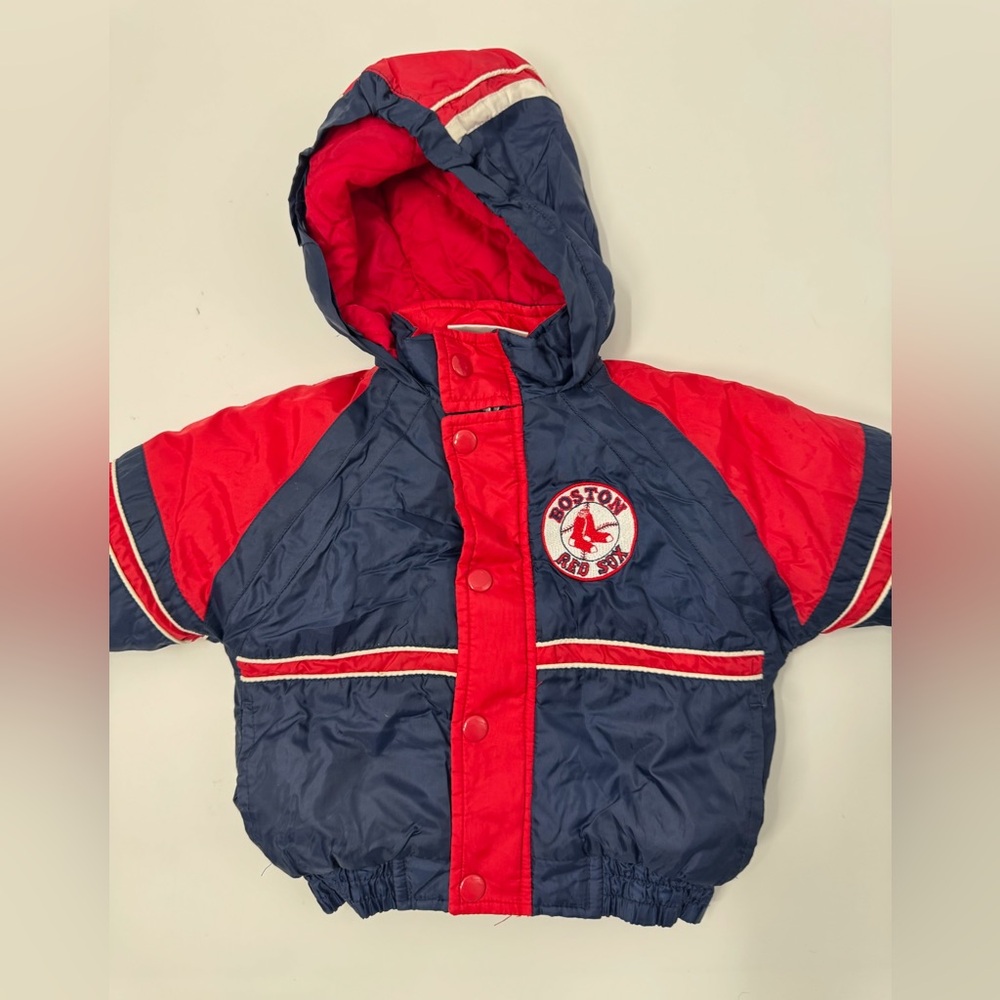 MLB Vintage Boston Red Sox Infant Insulated Puffer Jacket
